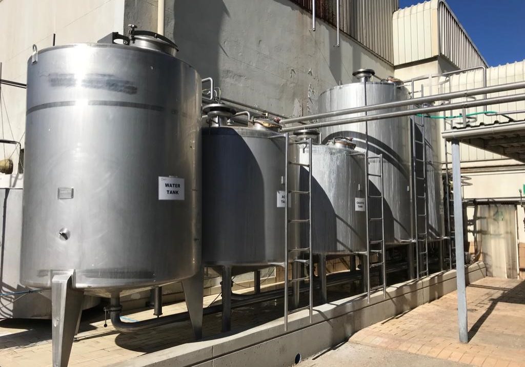 Parmalat Powder Plant CIP Ladismith Automation Works Parmalat Powder Plant CIP Ladismith Automation Works